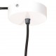 Sonata Пенделна лампа 25 W бяла кръгла 17 см E27