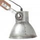 Sonata Стенна лампа, индустриален стил, сребриста, кръгла, E27