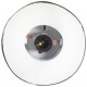 Sonata Стенна лампа, индустриален стил, черна, кръгла, E27