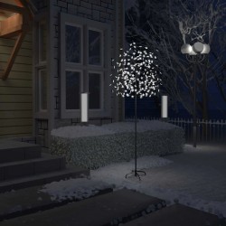Sonata Коледно дърво, 220 LED студено бeли, разцъфнала череша, 220 см - Сезонни и Празнични Декорации