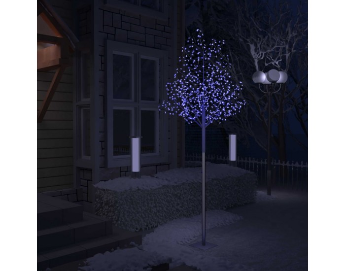 Sonata Коледно дърво, 600 LED сини, разцъфнала череша, 300 см Sonata Коледно дърво, 600 LED сини, разцъфнала череша, 300 см