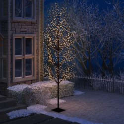 Sonata Коледно дърво, 1200 LED топло бeли, разцъфнала череша, 400 см - Сезонни и Празнични Декорации