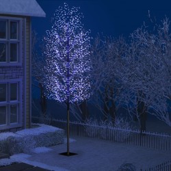 Sonata Коледно дърво, 2000 LED сини, разцъфнала череша, 500 см - Сезонни и Празнични Декорации
