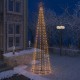 Sonata Коледна елха конус, 400 LED топло бяло, декорация, 100x360 см