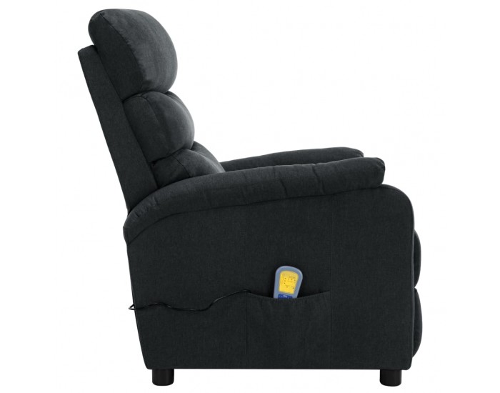 Sonata Масажен реклайнер, тъмносив, текстил