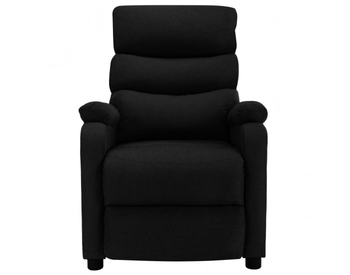Sonata Масажен реклайнер, черен, текстил