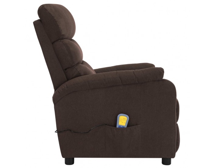 Sonata Масажен реклайнер, кафяв, текстил