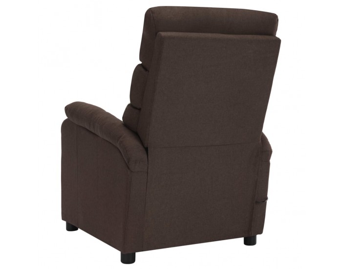 Sonata Масажен реклайнер, кафяв, текстил