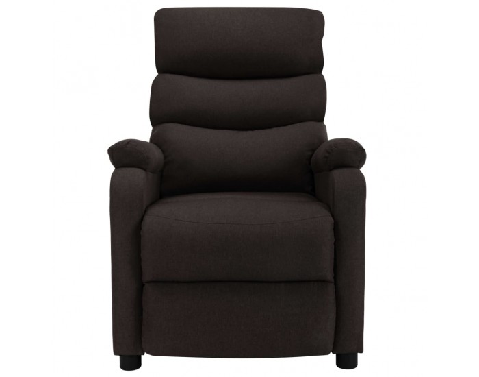 Sonata Масажен реклайнер, тъмнокафяв, текстил