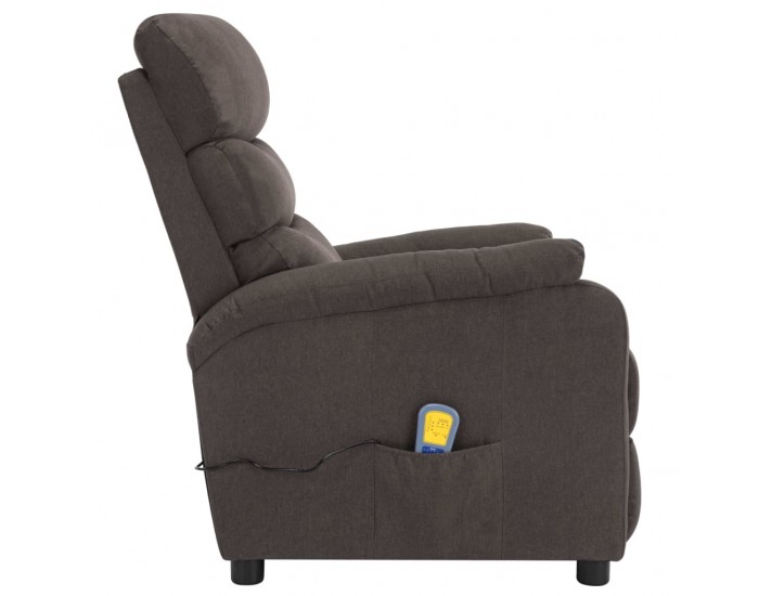 Sonata Масажен реклайнер, таупе, текстил