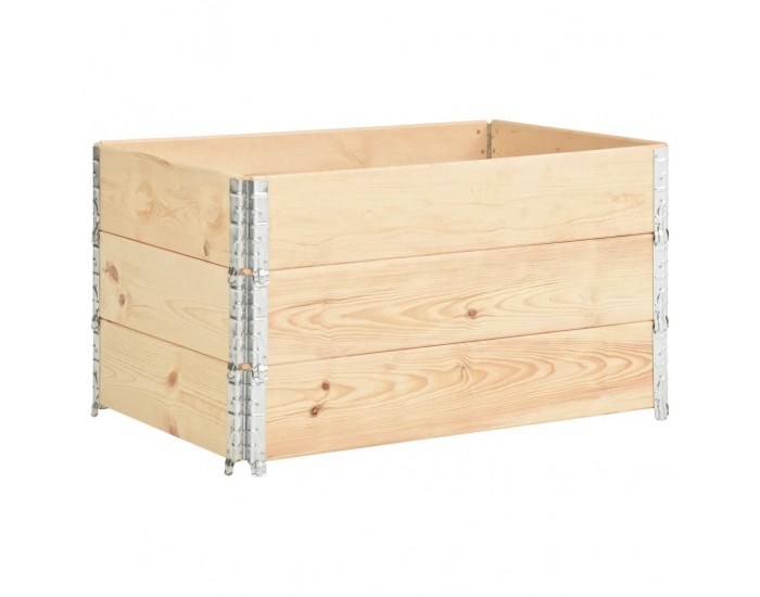 Sonata Повдигнати лехи, 3 бр, 50x100 см, борова дървесина масив