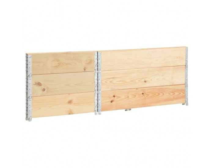 Sonata Повдигнати лехи, 3 бр, 50x100 см, борова дървесина масив