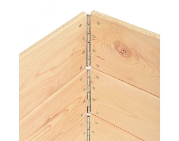 Sonata Повдигнати лехи, 3 бр, 50x100 см, борова дървесина масив