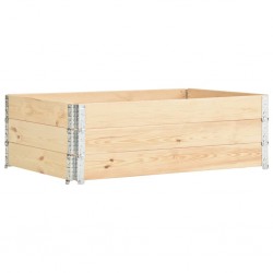 Sonata Повдигнати лехи, 3 бр, 50x150 см, борова дървесина масив - Инструменти, Аксесоари за градината