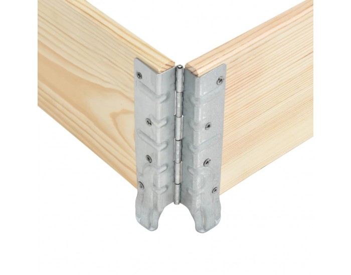 Sonata Повдигната леха, 100x100 см, борова дървесина масив