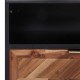 Sonata ТВ шкаф, 100x35x45 см, акациево дърво масив и МДФ