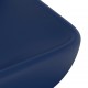 Sonata Луксозна правоъгълна мивка матово тъмносиня 71x38 см керамика