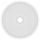 Sonata Мивка за баня лукс кръгла матово бяла 32,5x14 см керамика