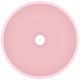 Sonata Мивка за баня лукс кръгла розов мат 32,5x14 см керамика