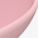 Sonata Мивка за баня лукс кръгла розов мат 32,5x14 см керамика