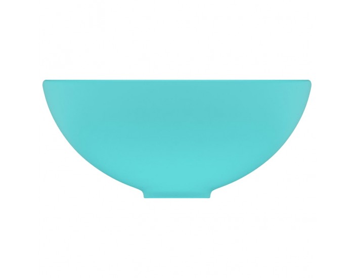 Sonata Мивка за баня лукс кръгла светлозелен мат 32,5x14 см керамика