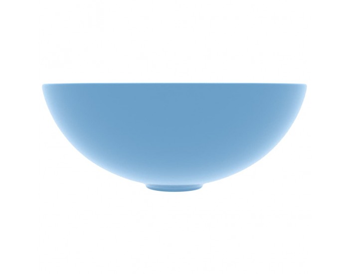 Sonata Керамична мивка за баня, светлосиня, кръгла