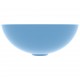 Sonata Керамична мивка за баня, светлосиня, кръгла