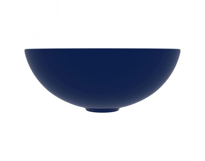 Sonata Керамична мивка за баня, тъмносиня, кръгла