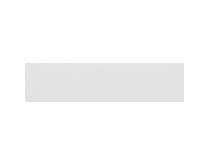 Sonata Мивка за баня с преливник, керамична, матово бяла