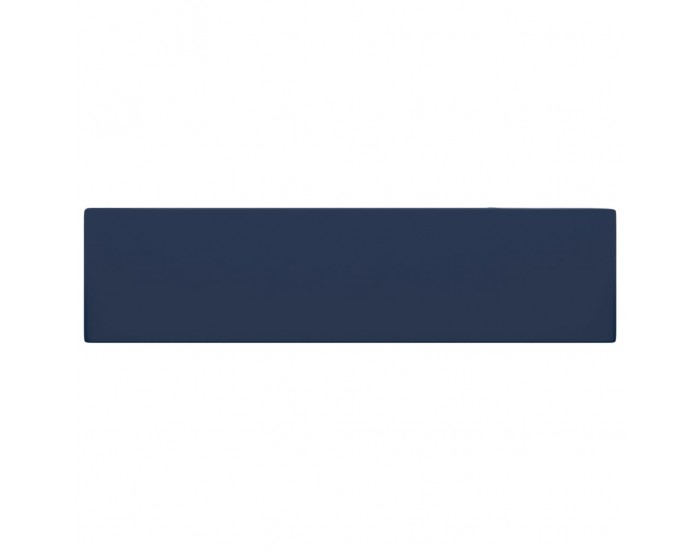 Sonata Мивка за баня с преливник, керамична, тъмносиня