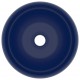 Sonata Луксозна кръгла мивка, матово тъмносиня, 40x15 см, керамика