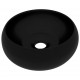 Sonata Луксозна кръгла мивка, матово черна, 40x15 см, керамика