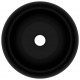 Sonata Луксозна кръгла мивка, матово черна, 40x15 см, керамика