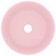 Sonata Луксозна кръгла мивка, матово розова, 40x15 см, керамика