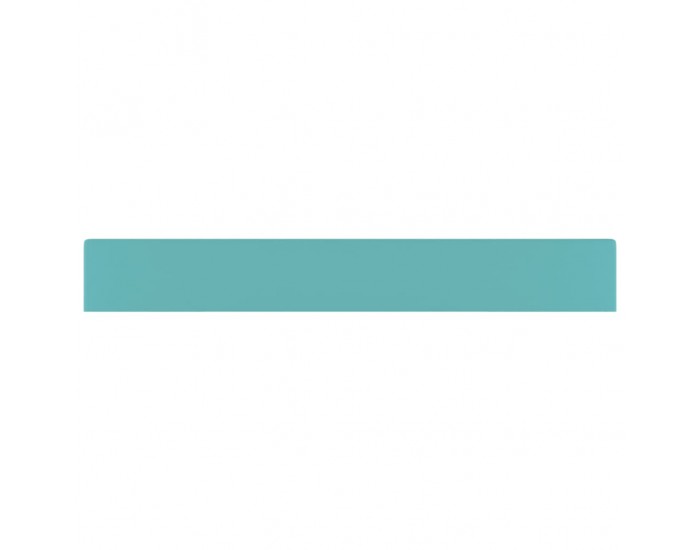 Sonata Луксозна мивка отвор за кран светлозелен мат 60x46 см керамика