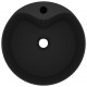 Sonata Луксозна мивка с преливник черен мат 36x13 см керамика