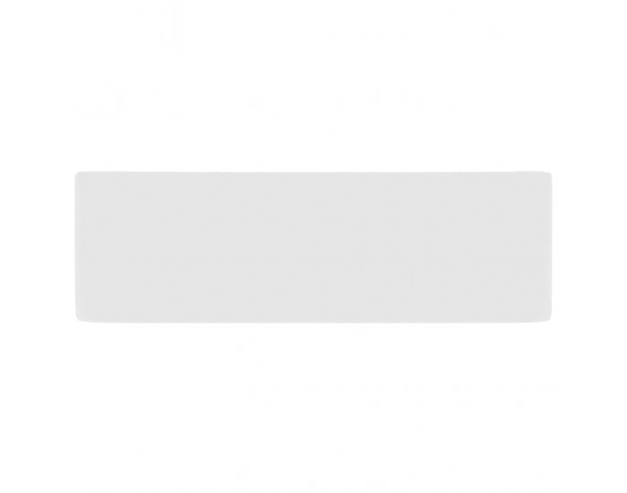 Sonata Луксозна мивка, матово бяла, 41x30x12 см, керамика