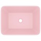 Sonata Луксозна мивка, матово розова, 41x30x12 см, керамика