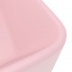 Sonata Луксозна мивка, матово розова, 41x30x12 см, керамика
