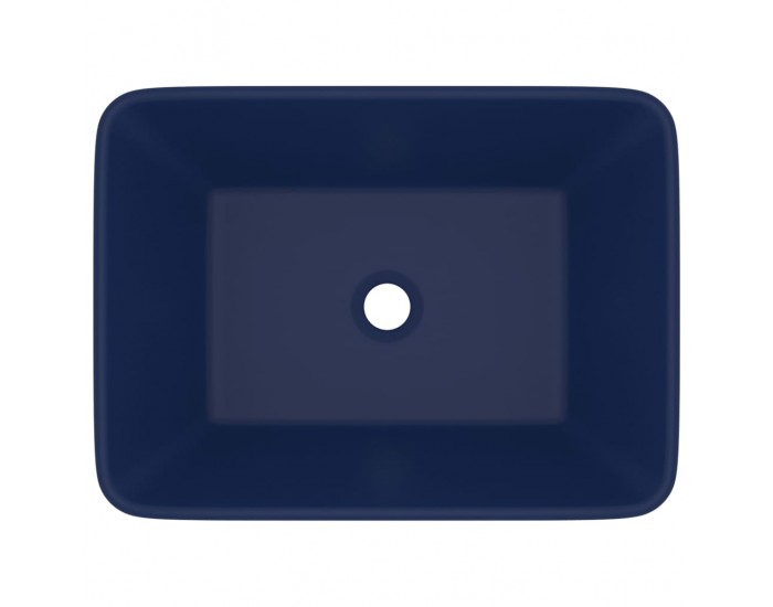 Sonata Луксозна мивка, матово тъмносиня, 41x30x12 см, керамика