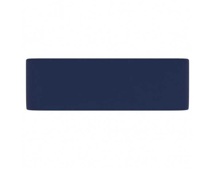 Sonata Луксозна мивка, матово тъмносиня, 41x30x12 см, керамика