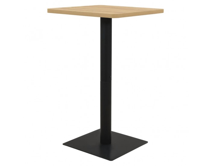 Sonata H Бистро маса, дъбов цвят, 78,5x78,5x107 см