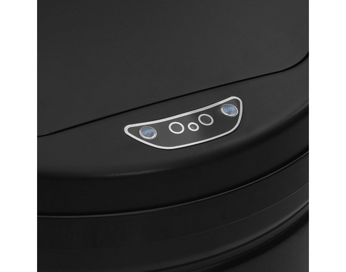 Sonata Кош за смет с автоматичен сензор 40 л въглеродна стомана черен