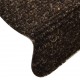 Sonata Самозалепващи стелки за стъпала, 15 бр, тъмнокафяви, 56x17x3 см
