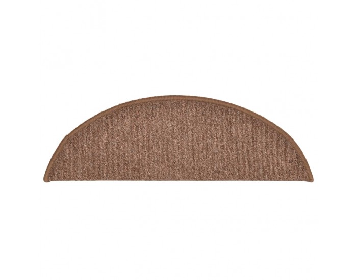 Sonata Постелки за стъпала, 15 бр, кафяви, 56x17x3 см