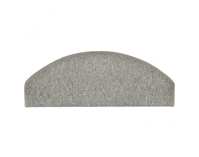 Sonata Постелки за стъпала, 15 бр, светлосиви, 65x24x4 см