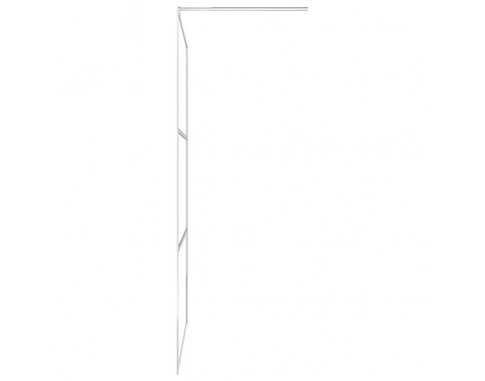 Sonata Стена за душ с матирано в средата ESG стъкло, 80x195 см