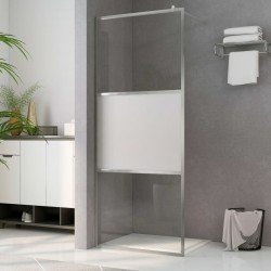 Sonata Стена за душ с матирано в средата ESG стъкло, 80x195 см - Продукти за баня и WC