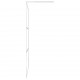 Sonata Стена за душ с изцяло матирано ESG стъкло, 100x195 см