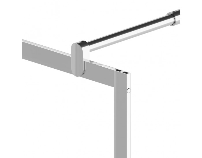 Sonata Стена за душ, ESG стъкло с дизайн на камъни, 90x195 см